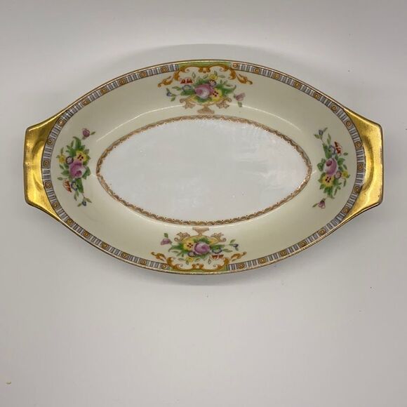 Vintage Meito China Serving Dish - Picture 1 of 11